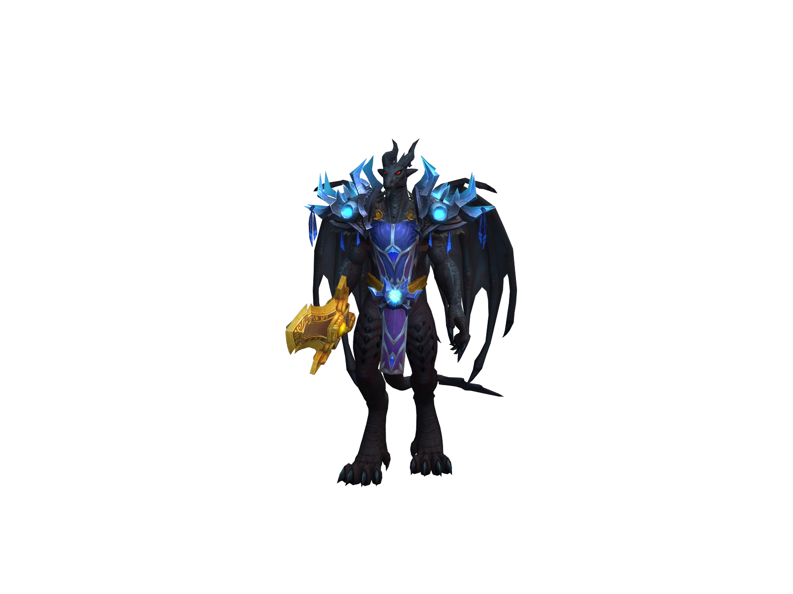 Dracmac 3D character render