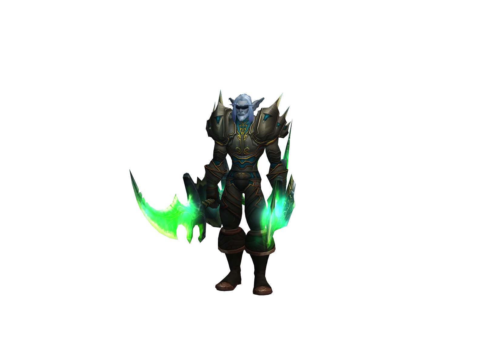 Exuhl 3D character render