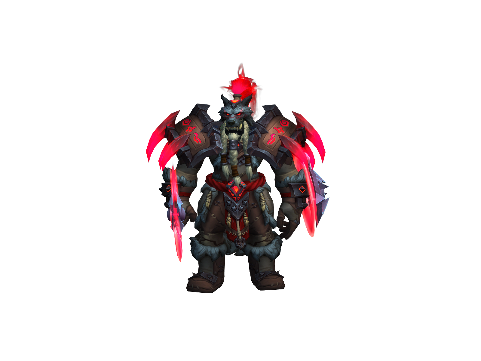 Azok 3D character render