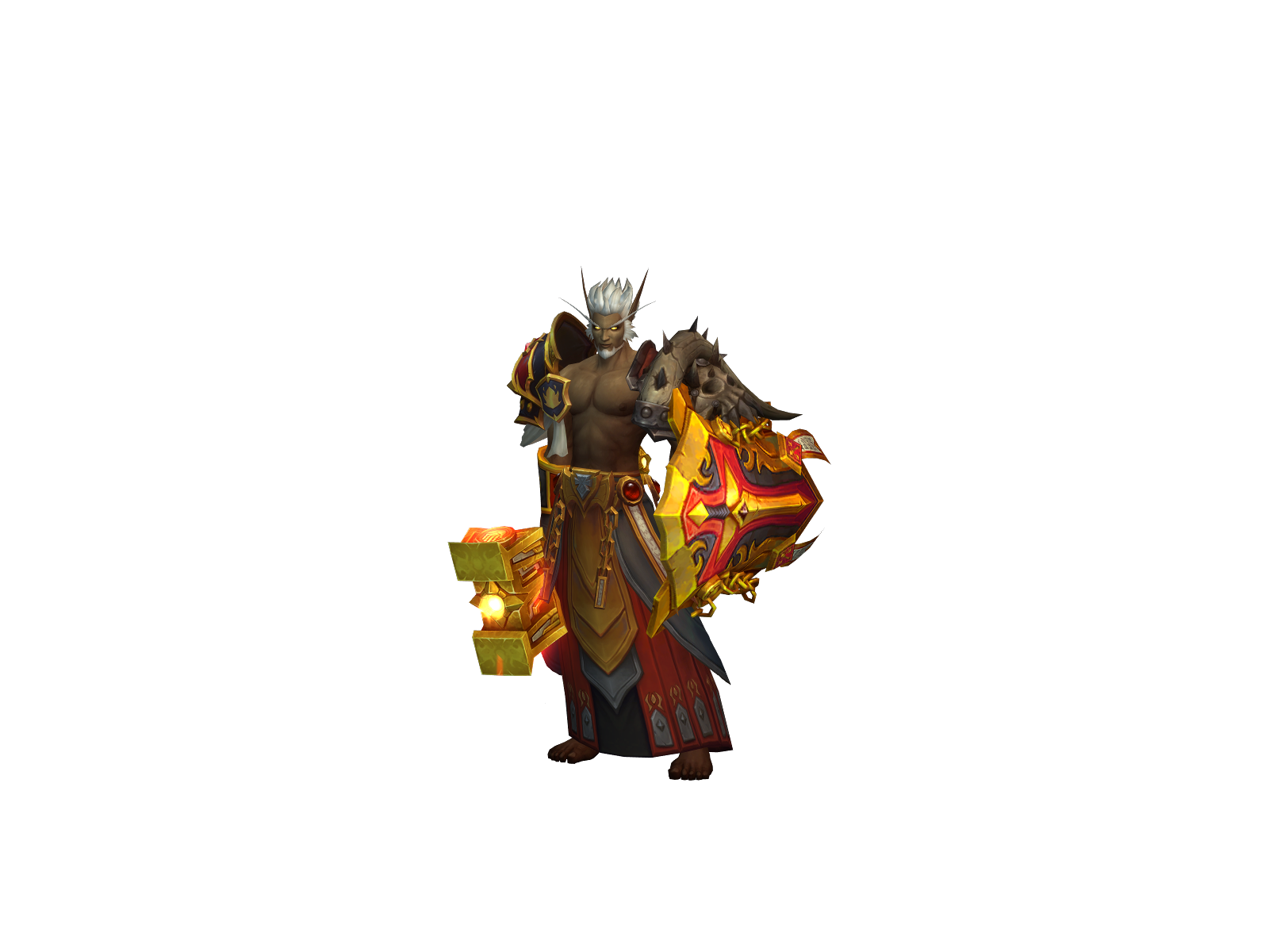 Jupyter 3D character render