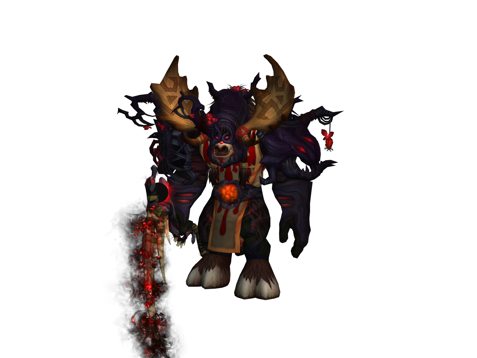 Kramuh 3D character render