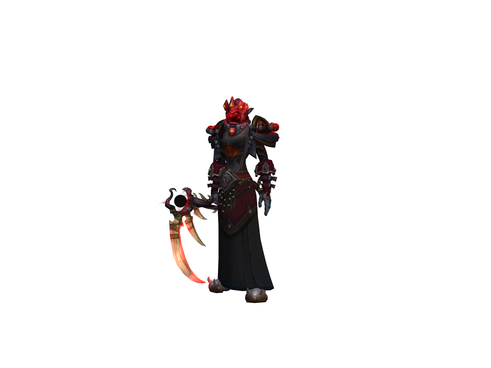 Katzbeißerin 3D character render