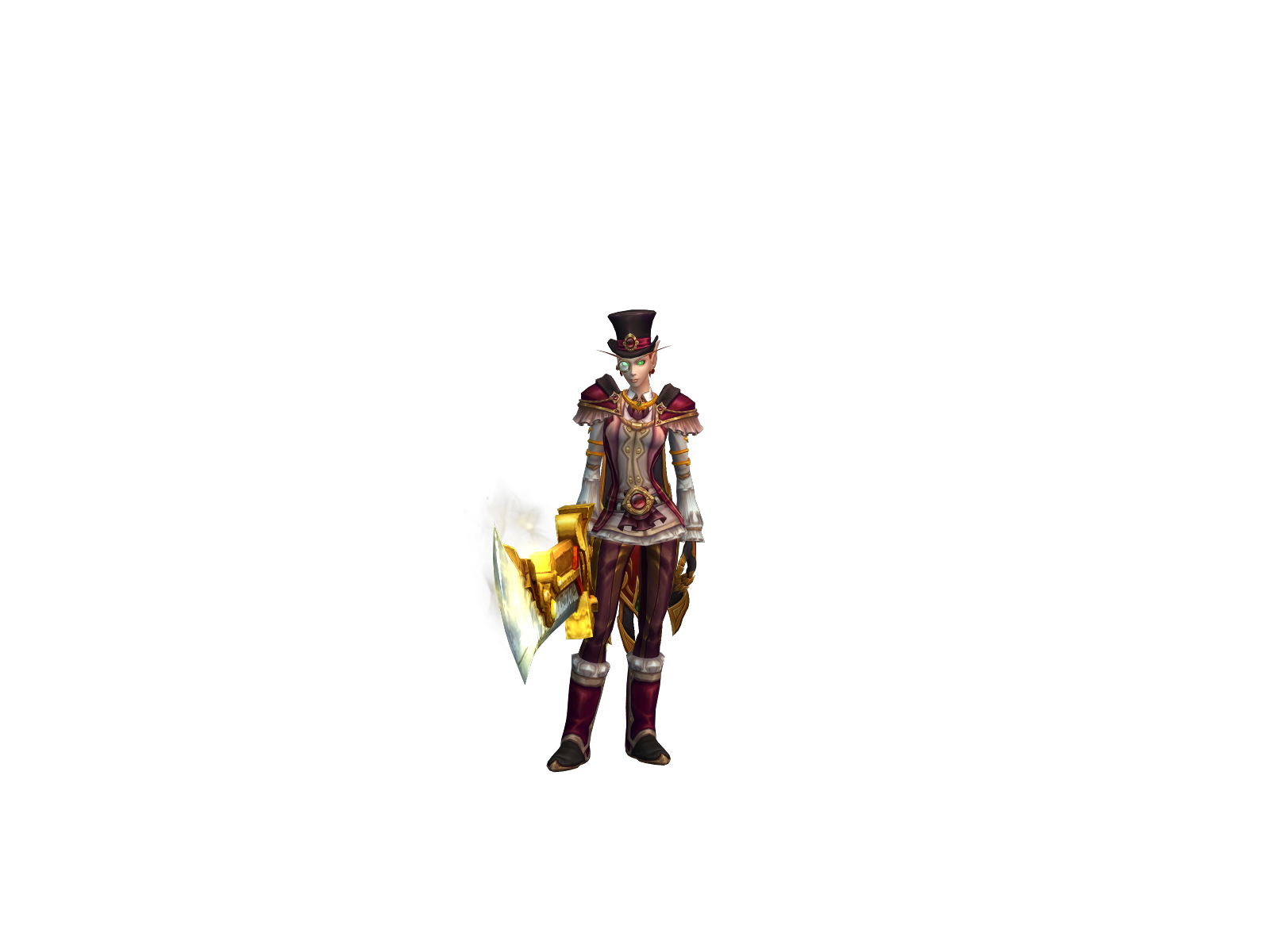 Velthara 3D character render
