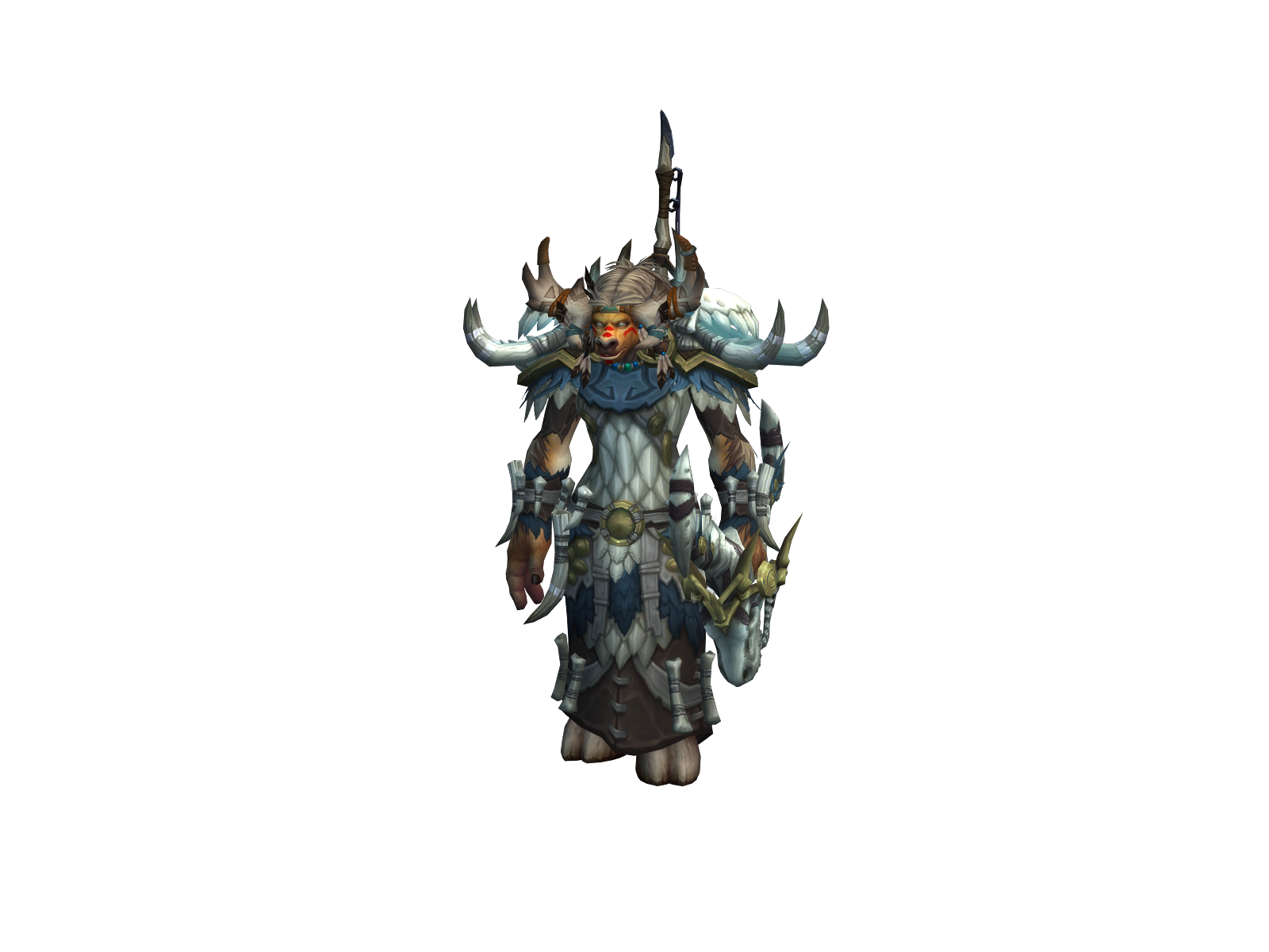 Oxotnik 3D character render