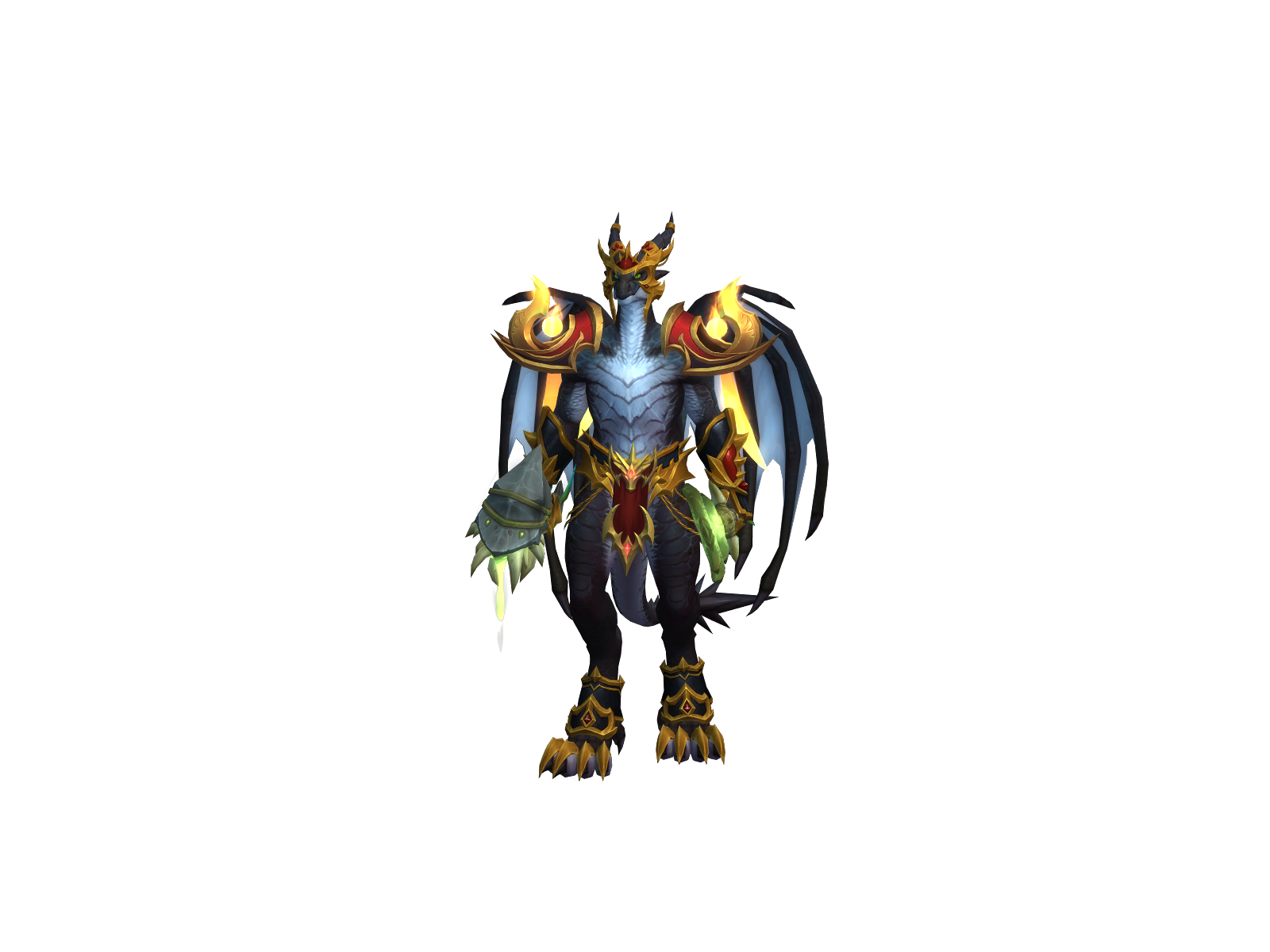 Undyedevo 3D character render