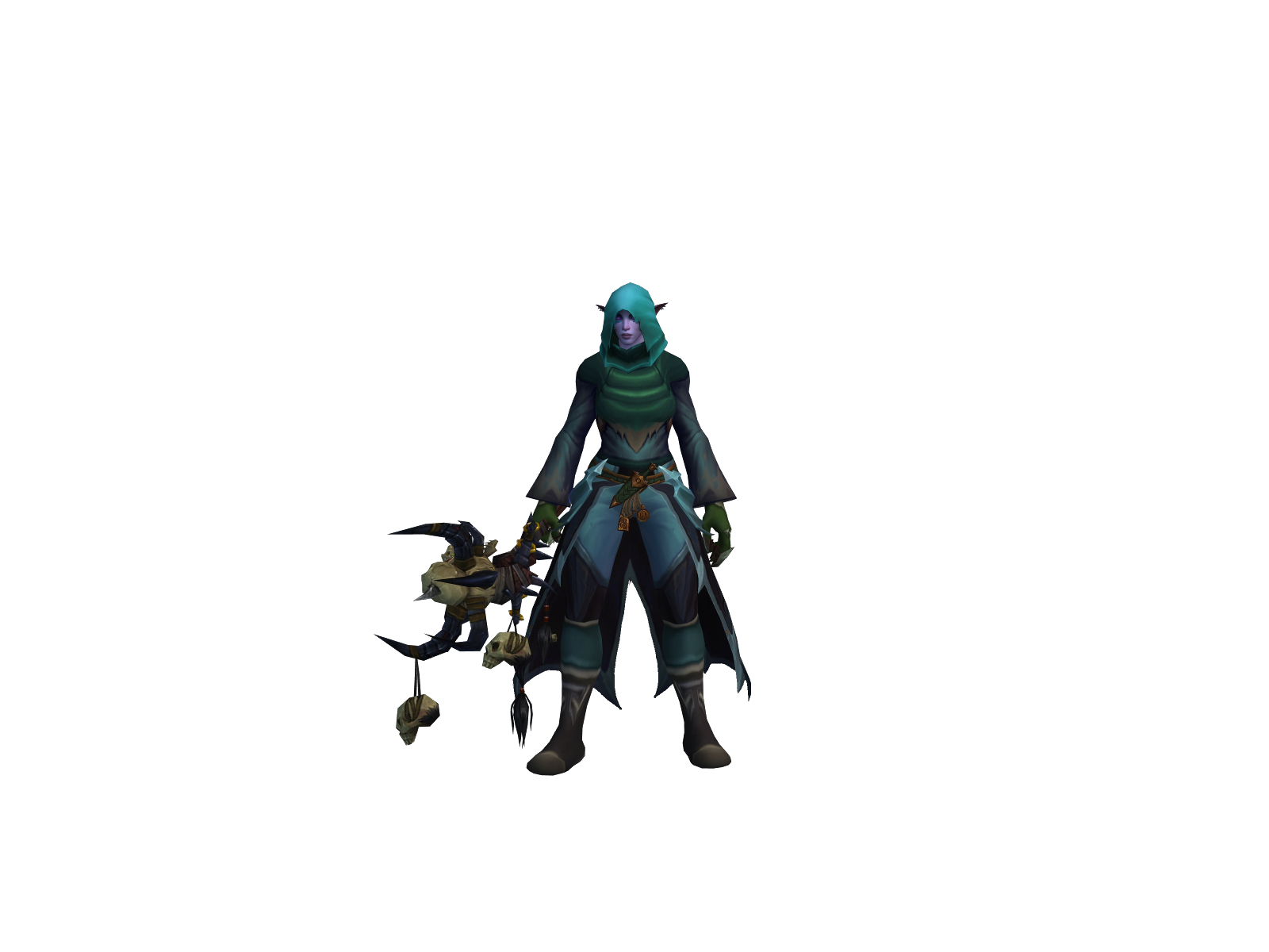 Valyka 3D character render