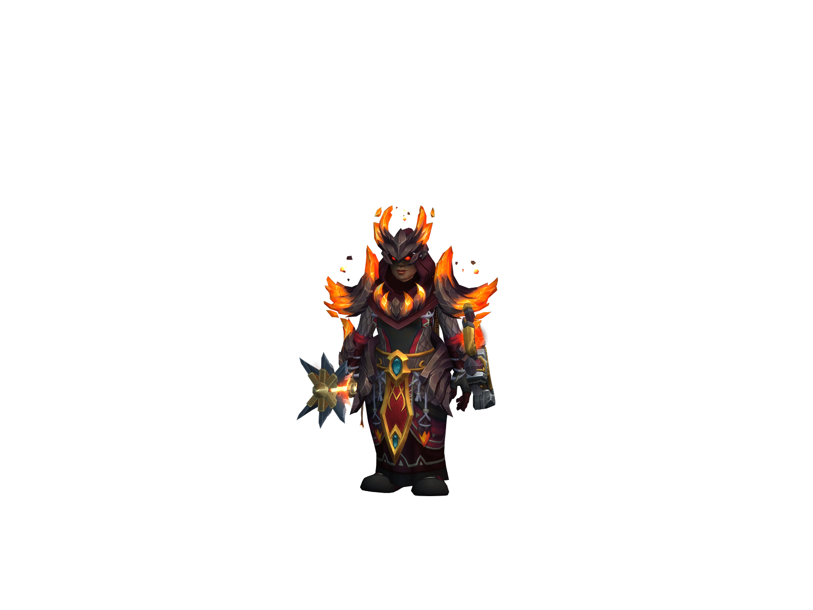 Seranies 3D character render