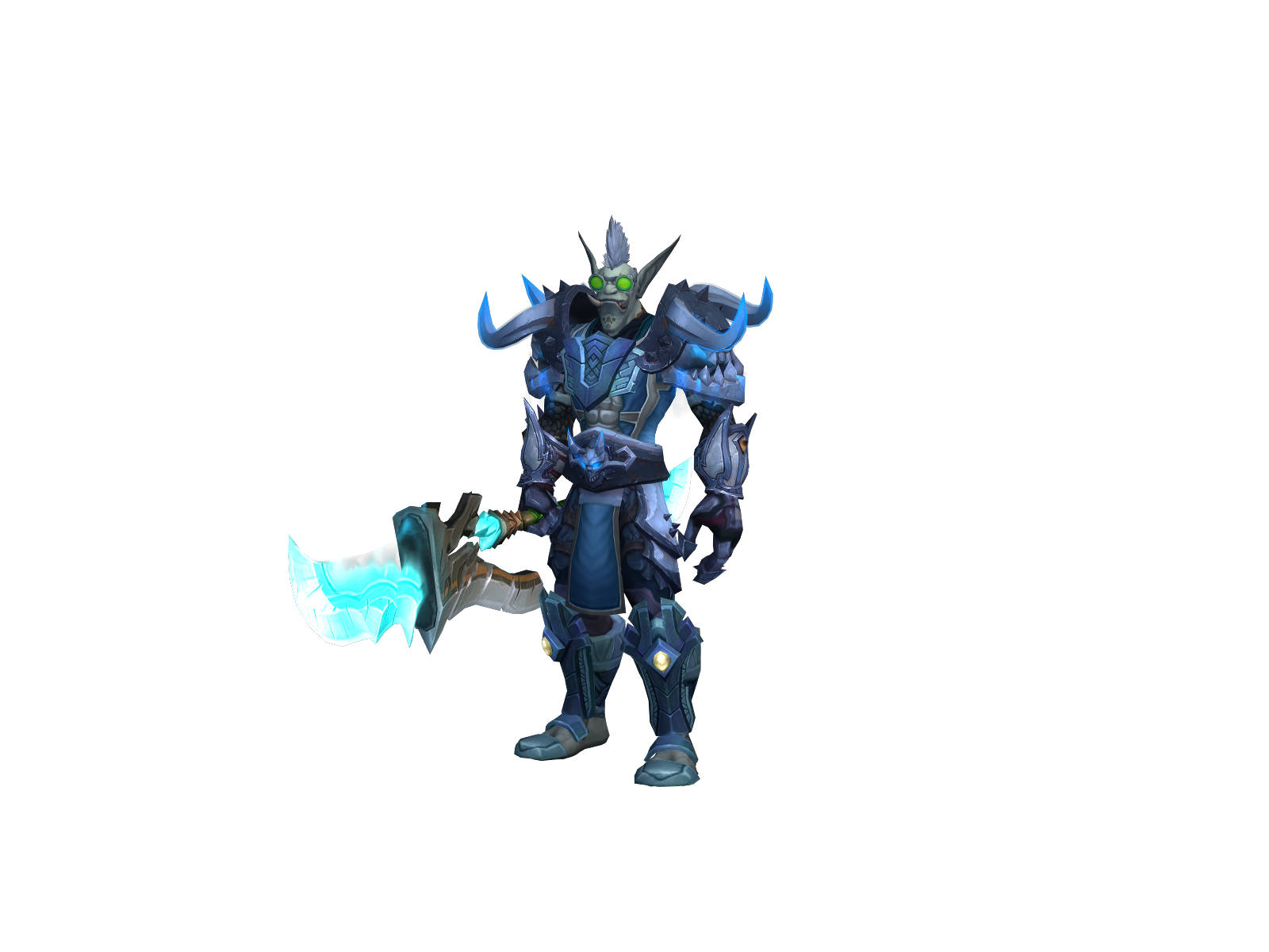 Eyelessx 3D character render