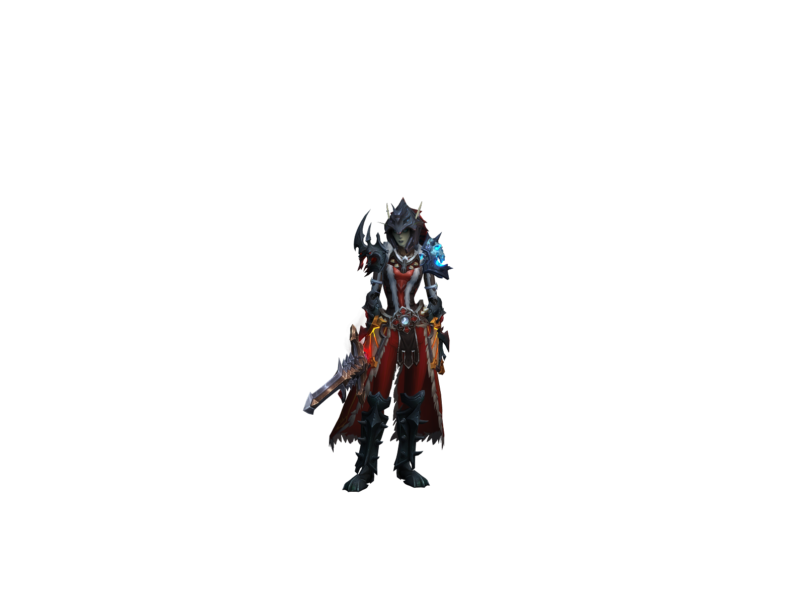 Kadaver 3D character render