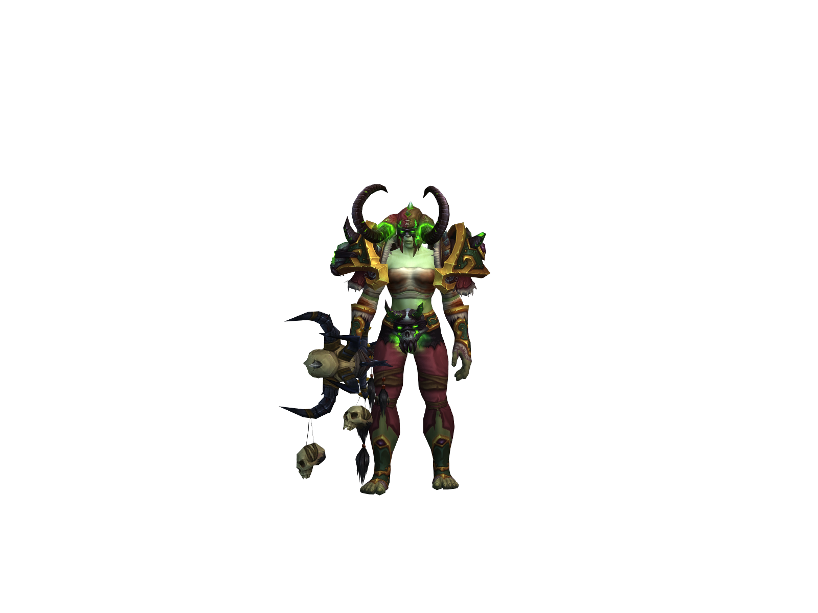 Bønes 3D character render