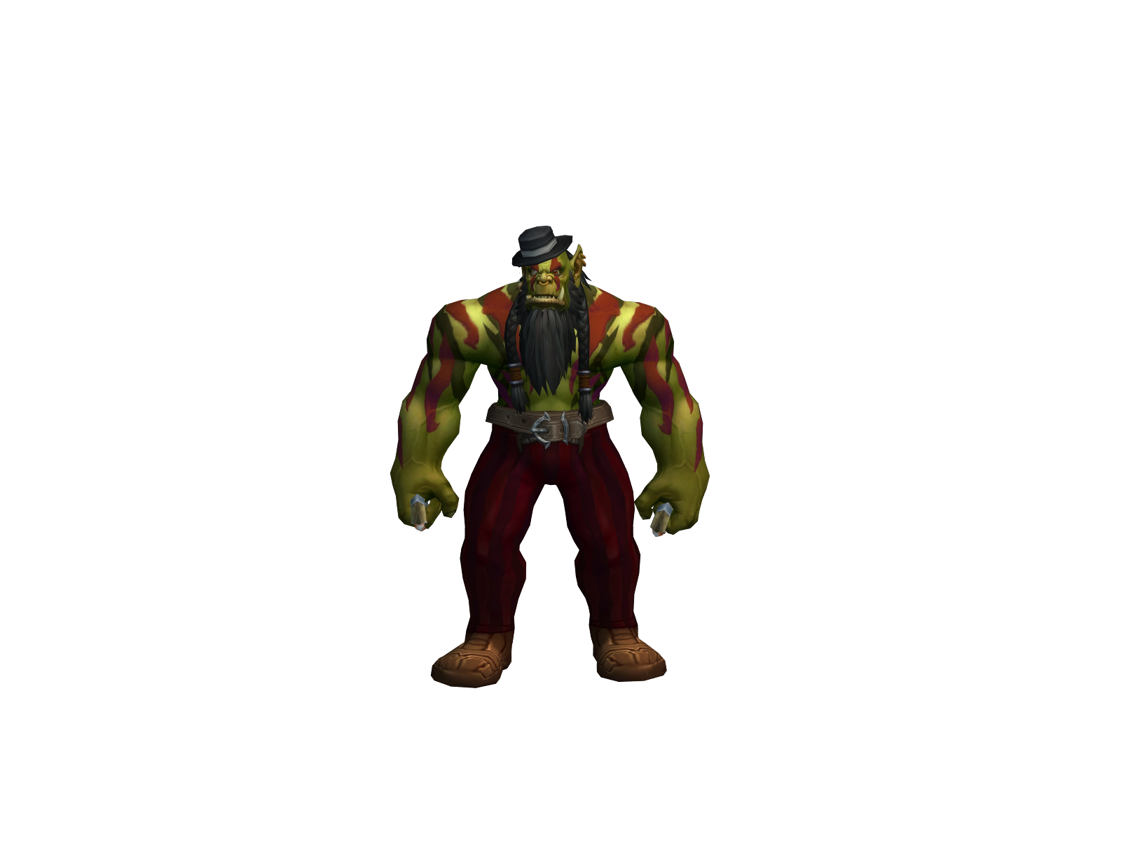 Ronidos 3D character render