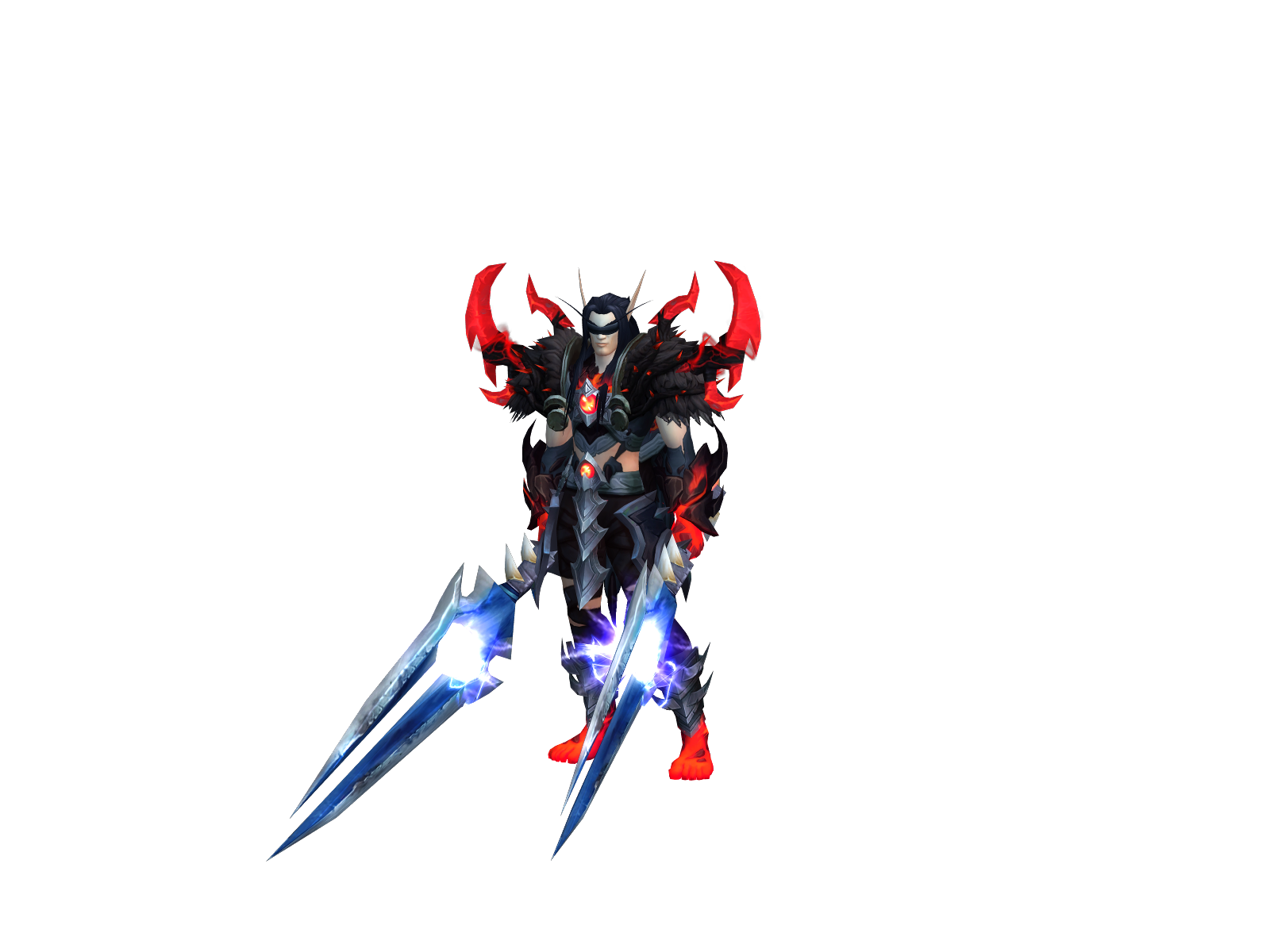 Mâdâra 3D character render