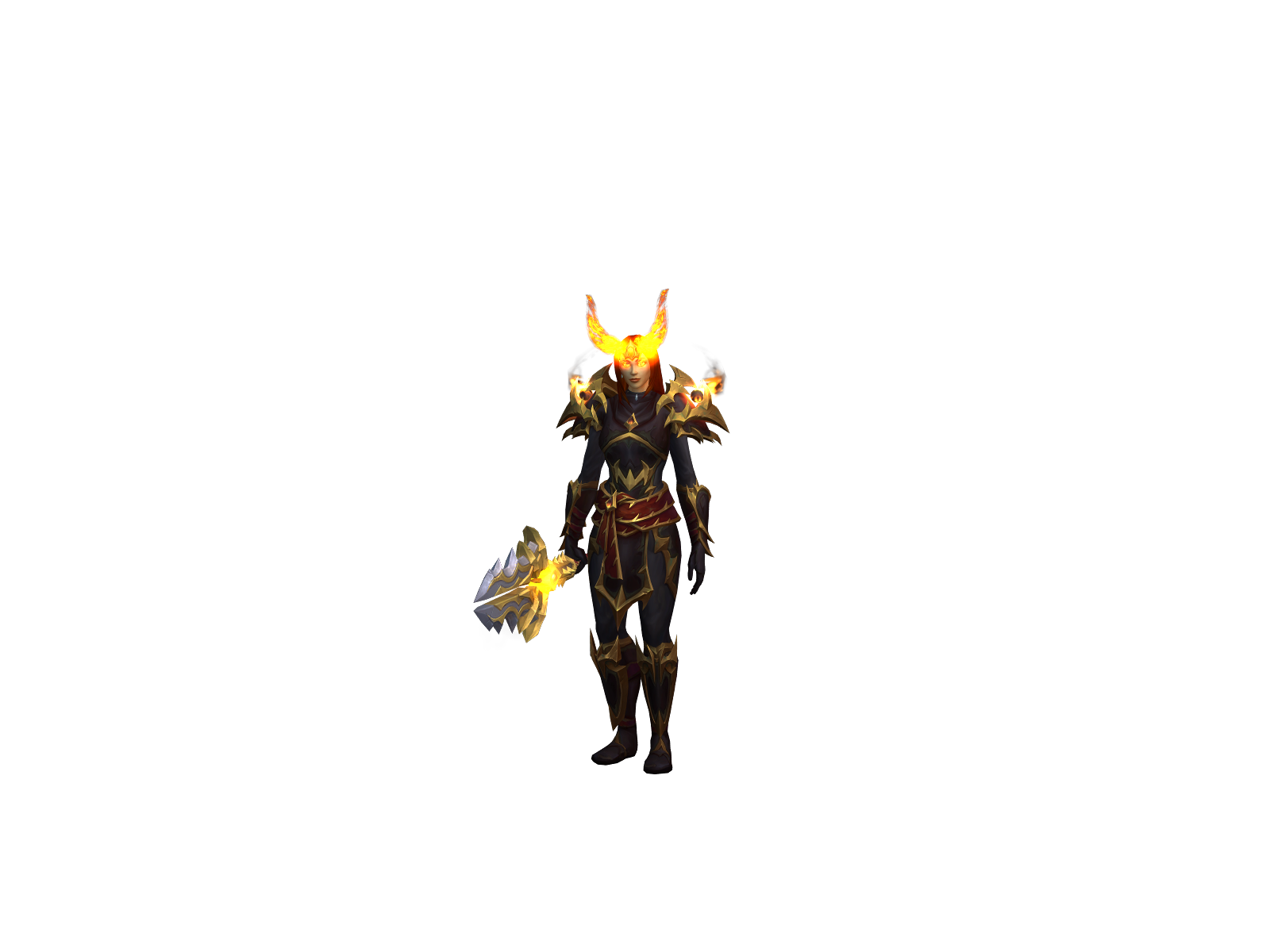 Tézaya 3D character render