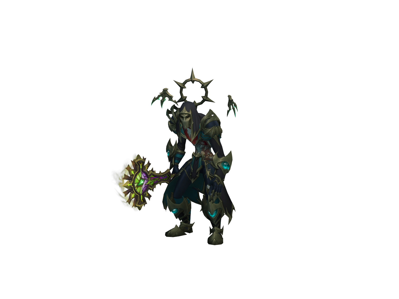Nemiris 3D character render