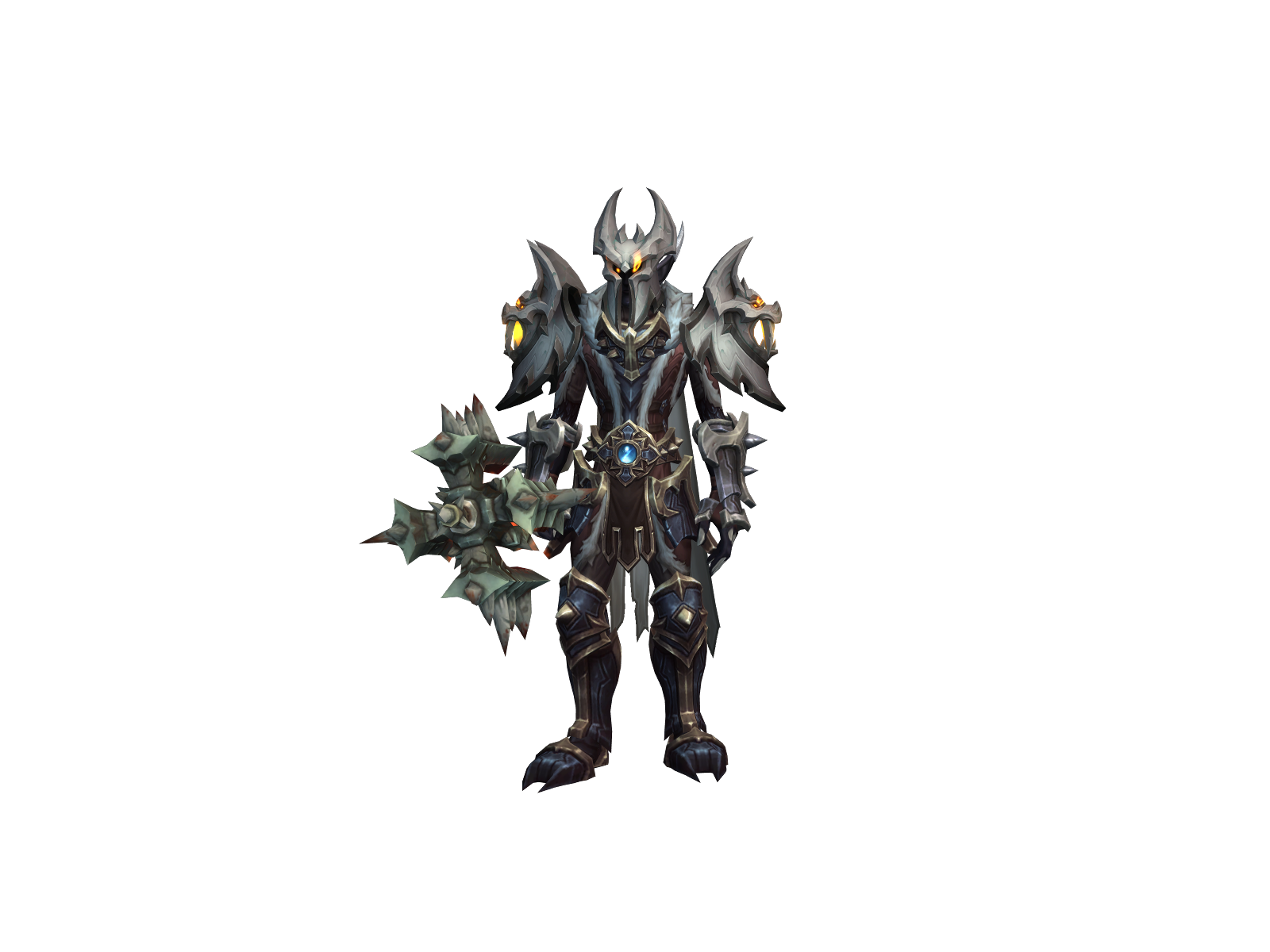 Saurønn 3D character render