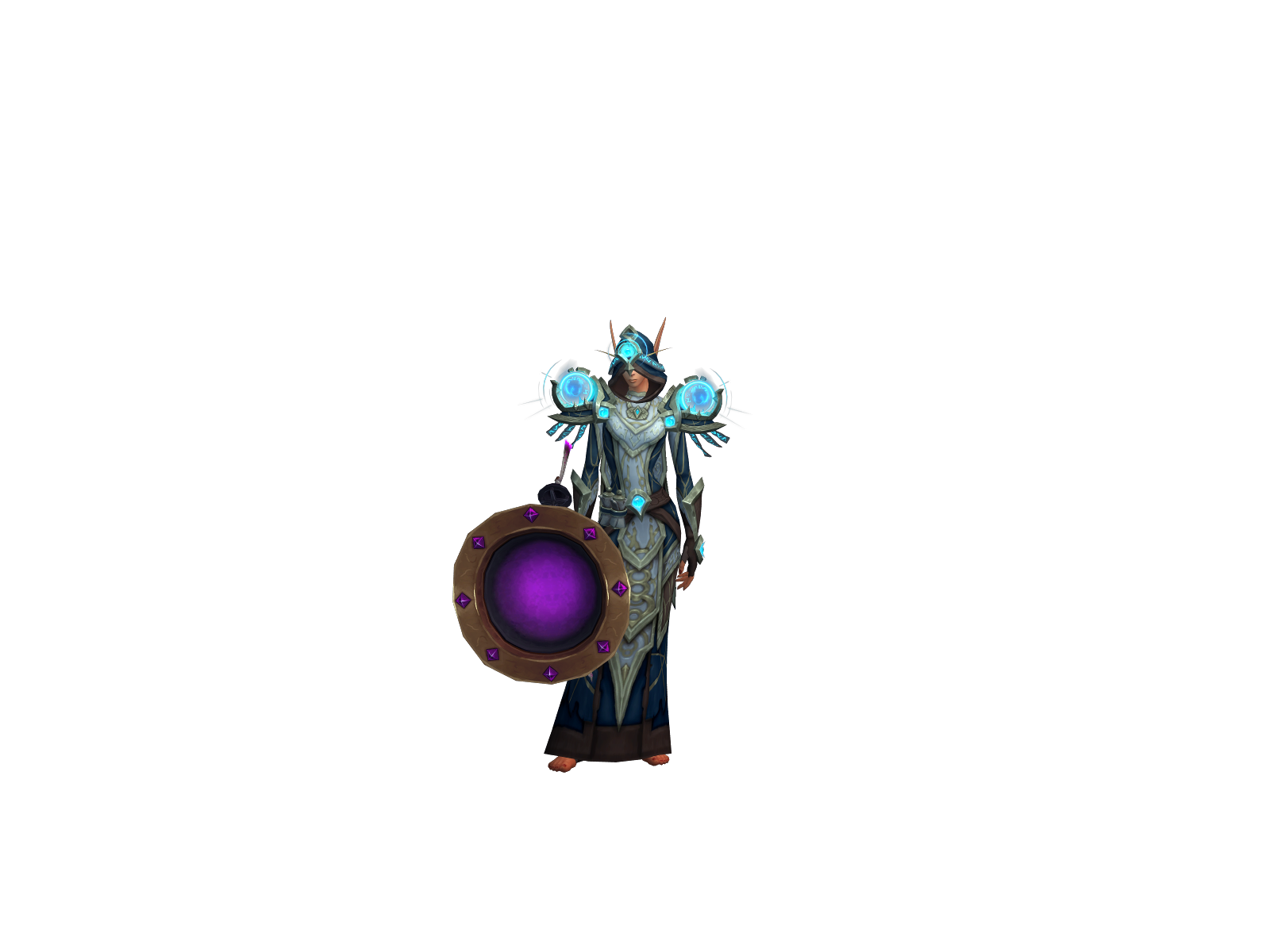 Lumeriá 3D character render