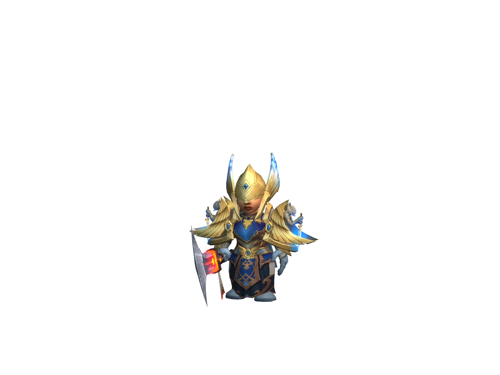 Mylilholy 3D character render