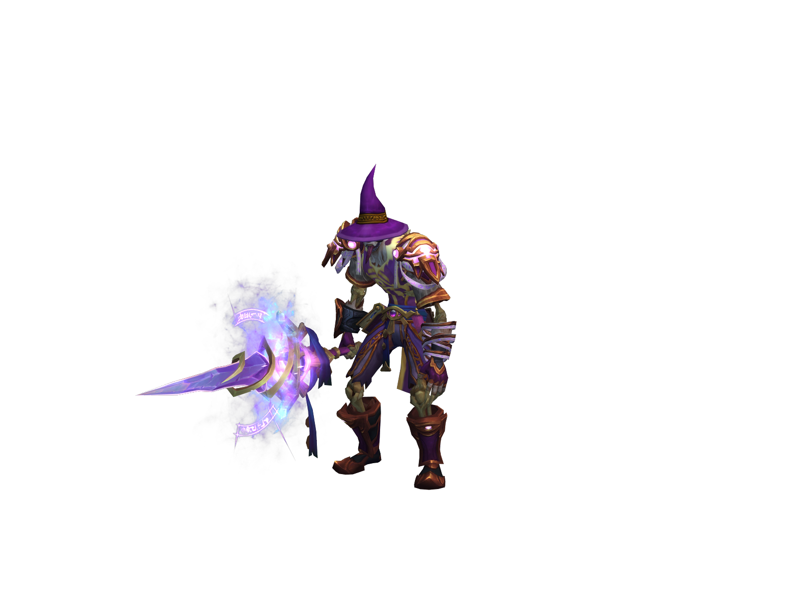 Neurupin 3D character render
