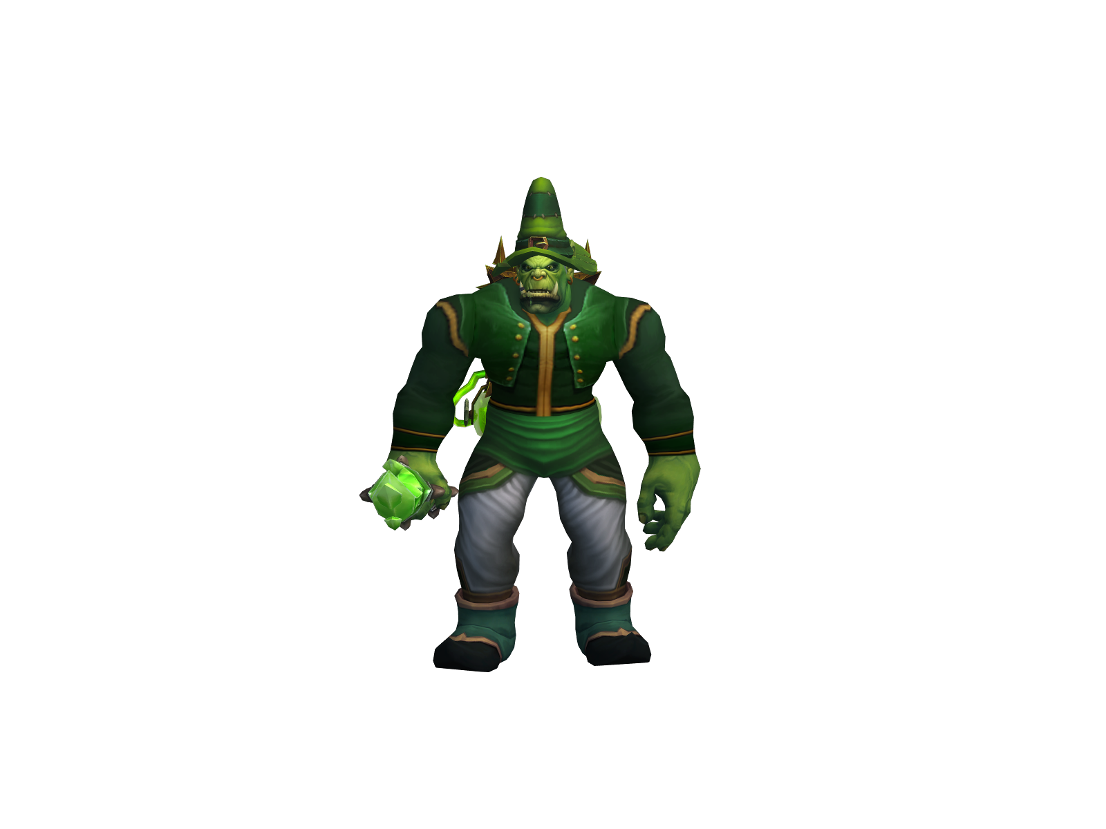 Язьлок 3D character render