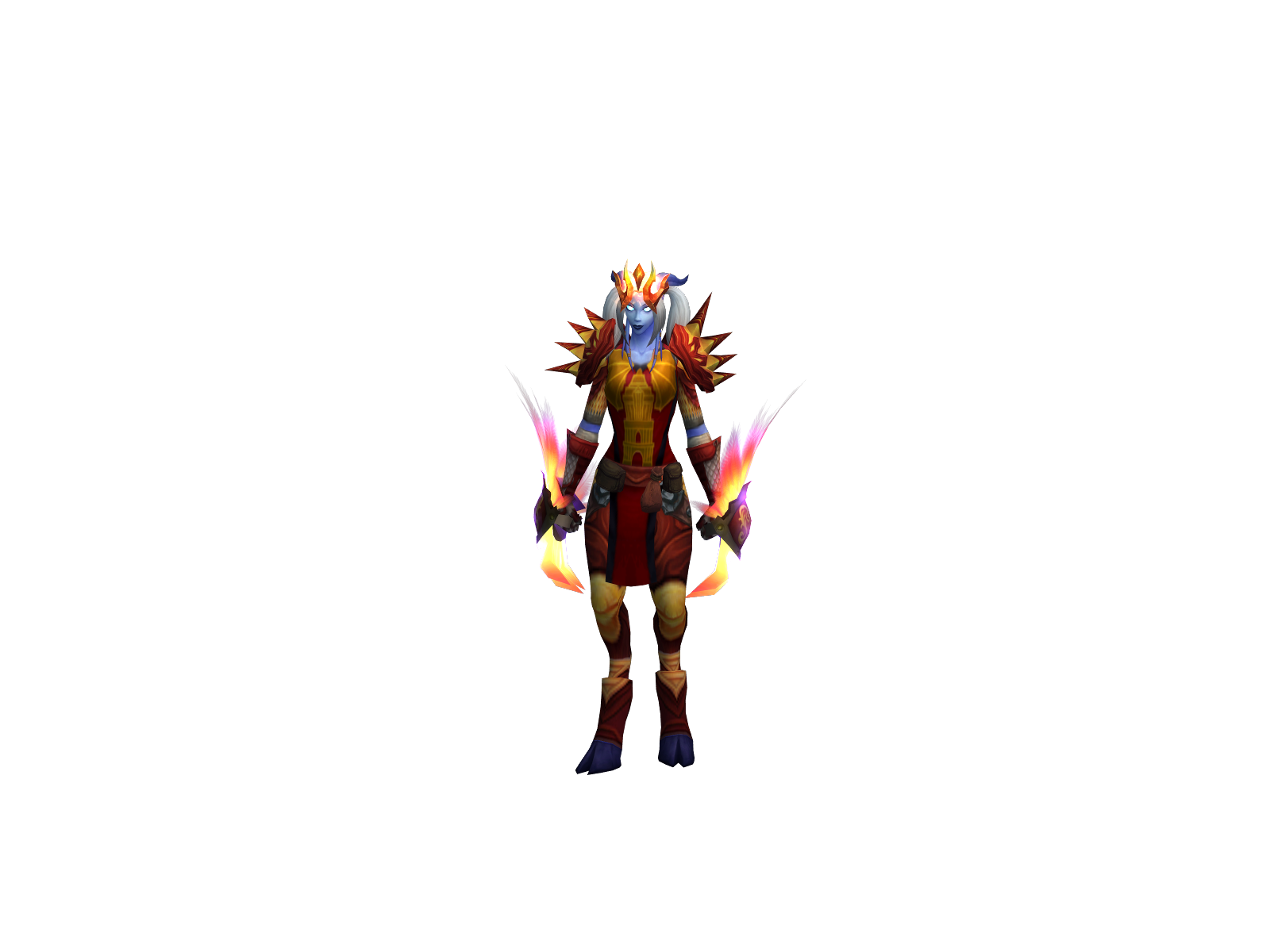 Диаблоус 3D character render