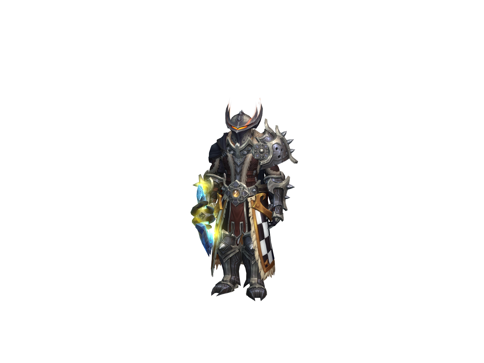 Хутер 3D character render