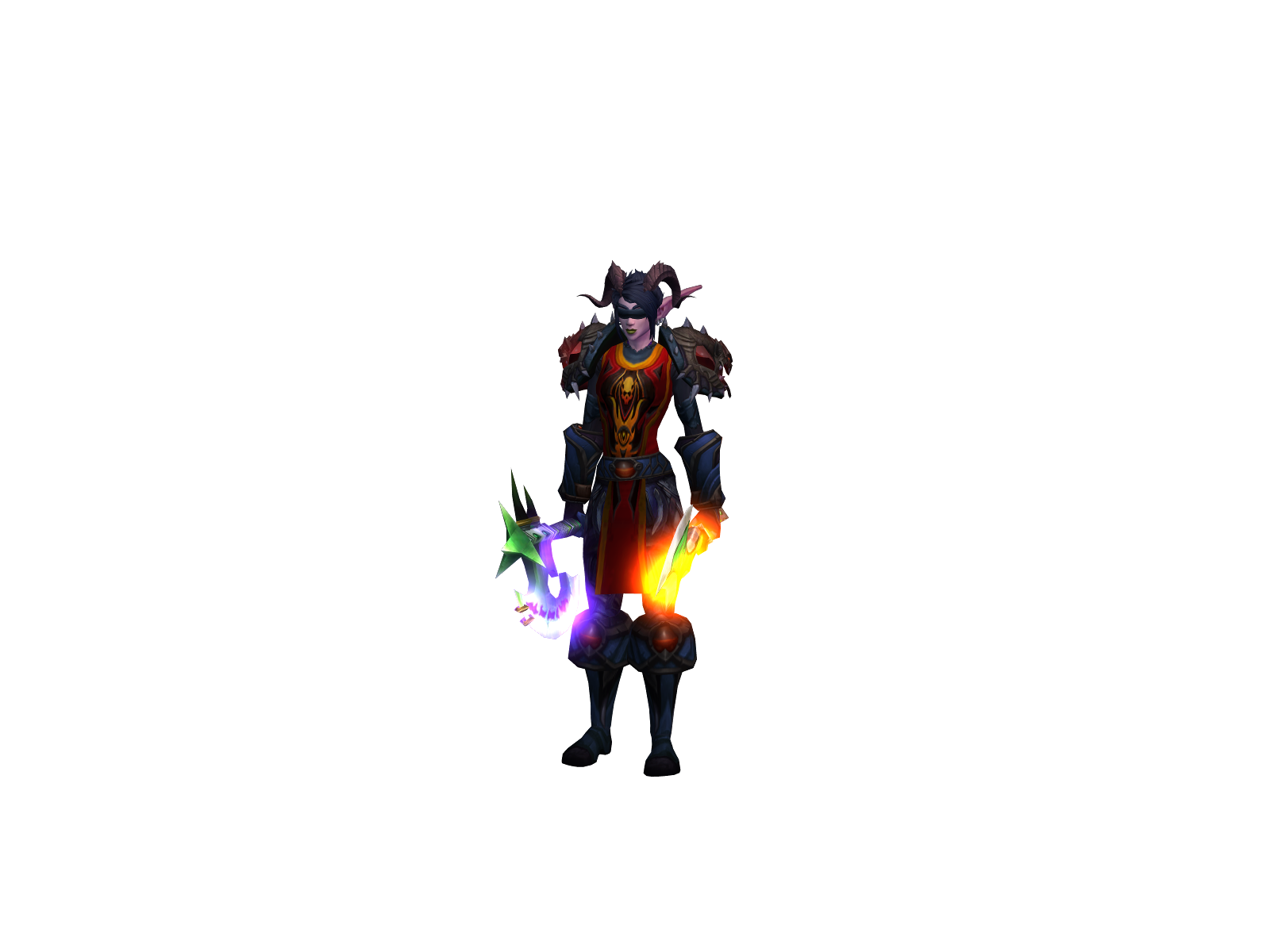 Друн 3D character render