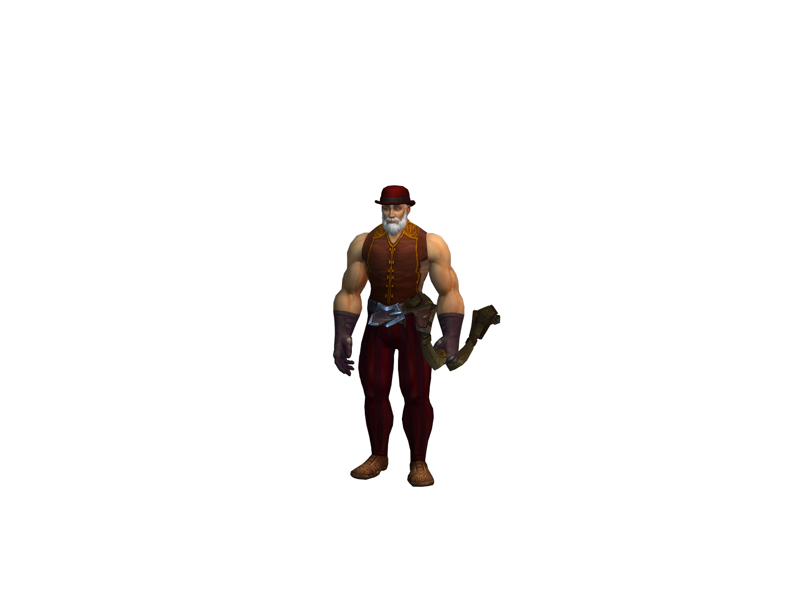 Хантыйка 3D character render