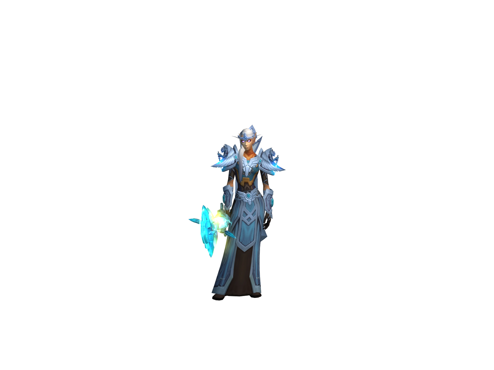 Вандам 3D character render