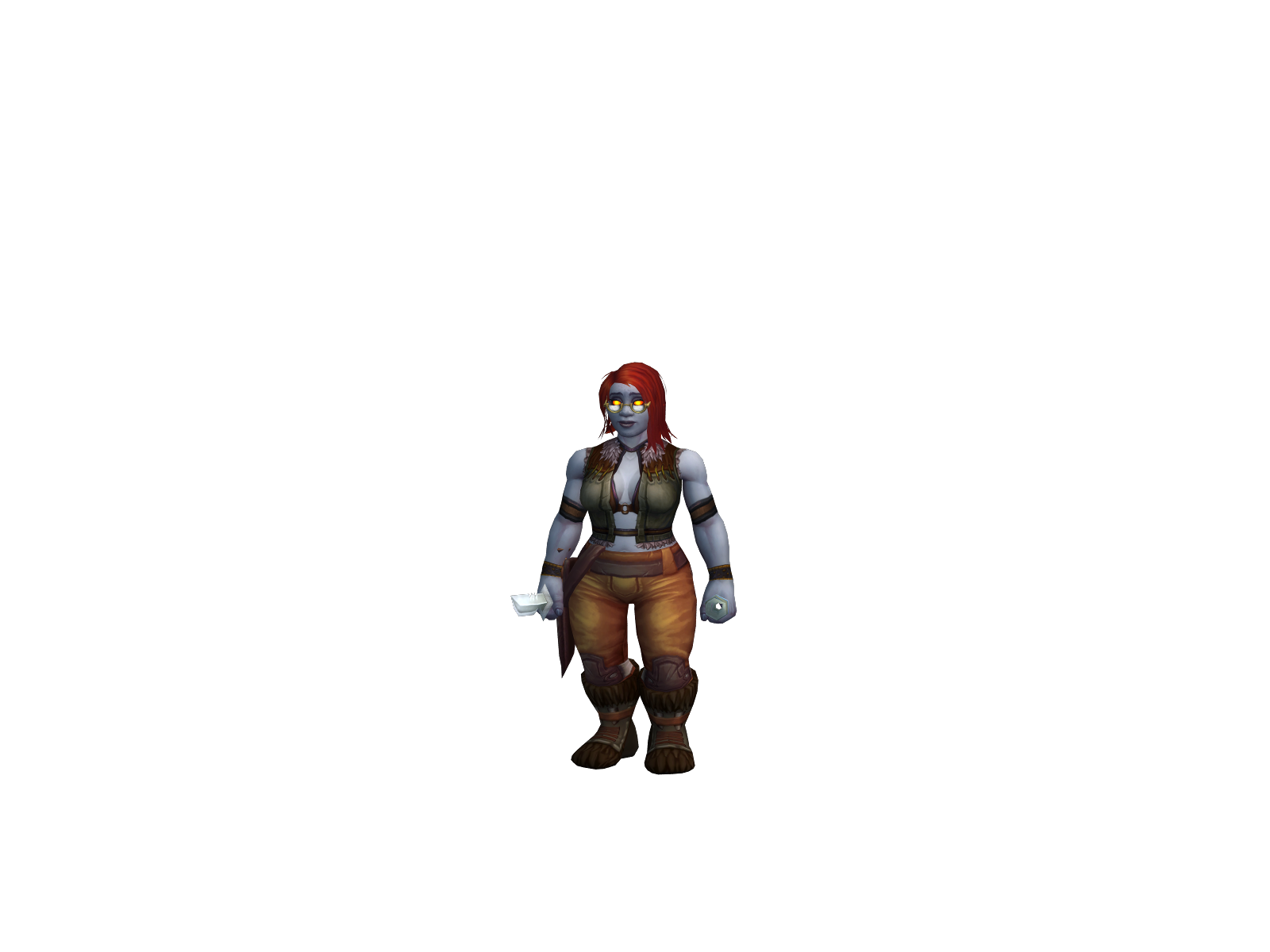 Патриша 3D character render