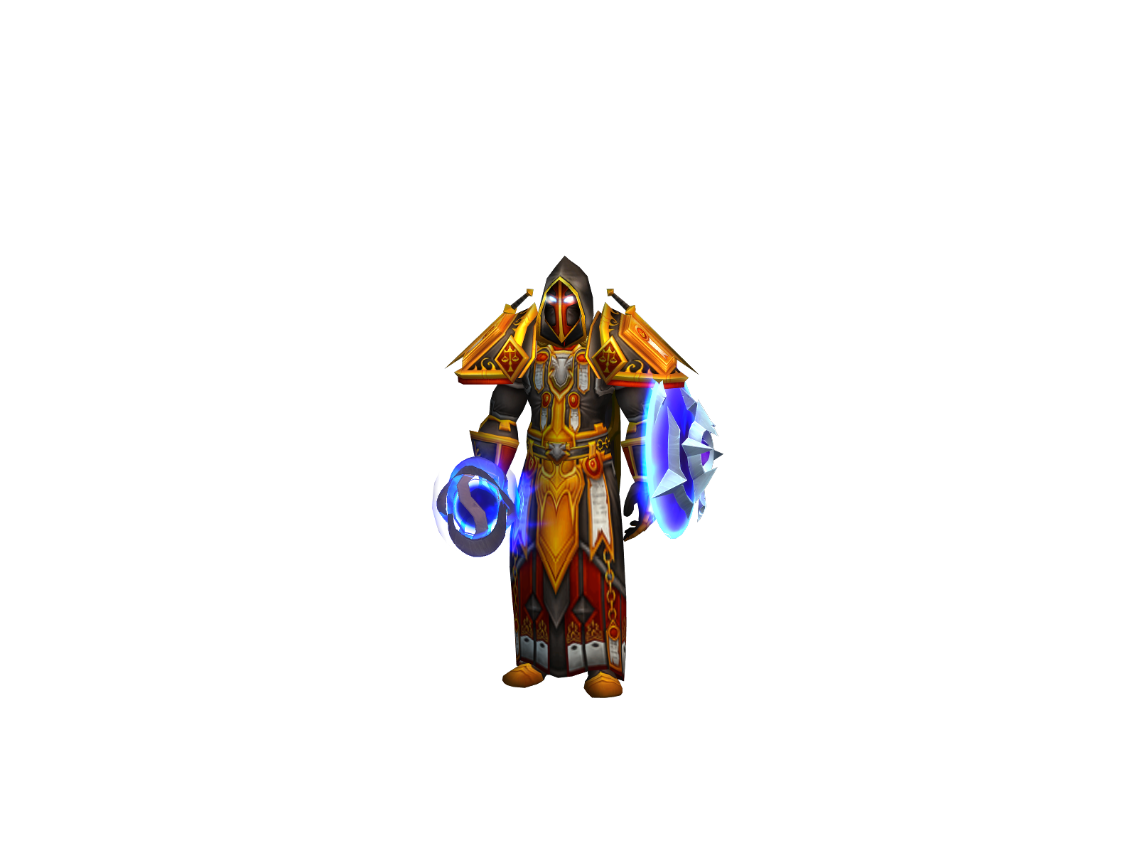 Святоша 3D character render