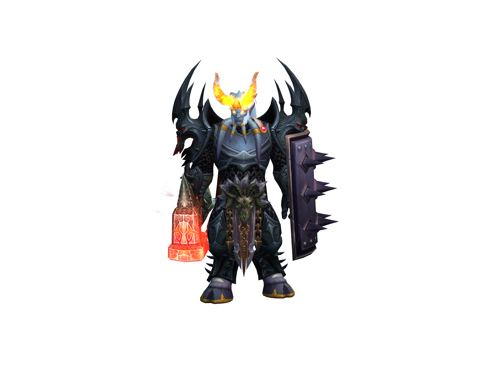 Существенный 3D character render