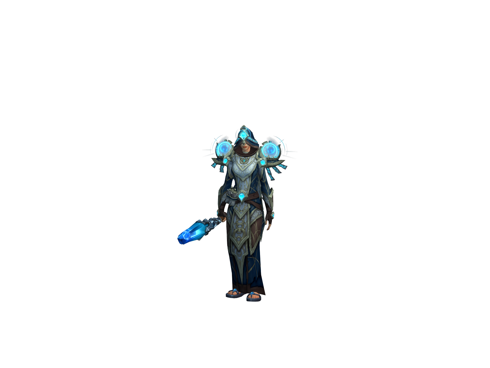 Гелрина 3D character render