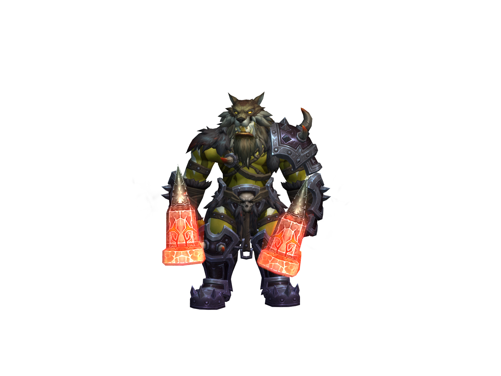 Вайзард 3D character render
