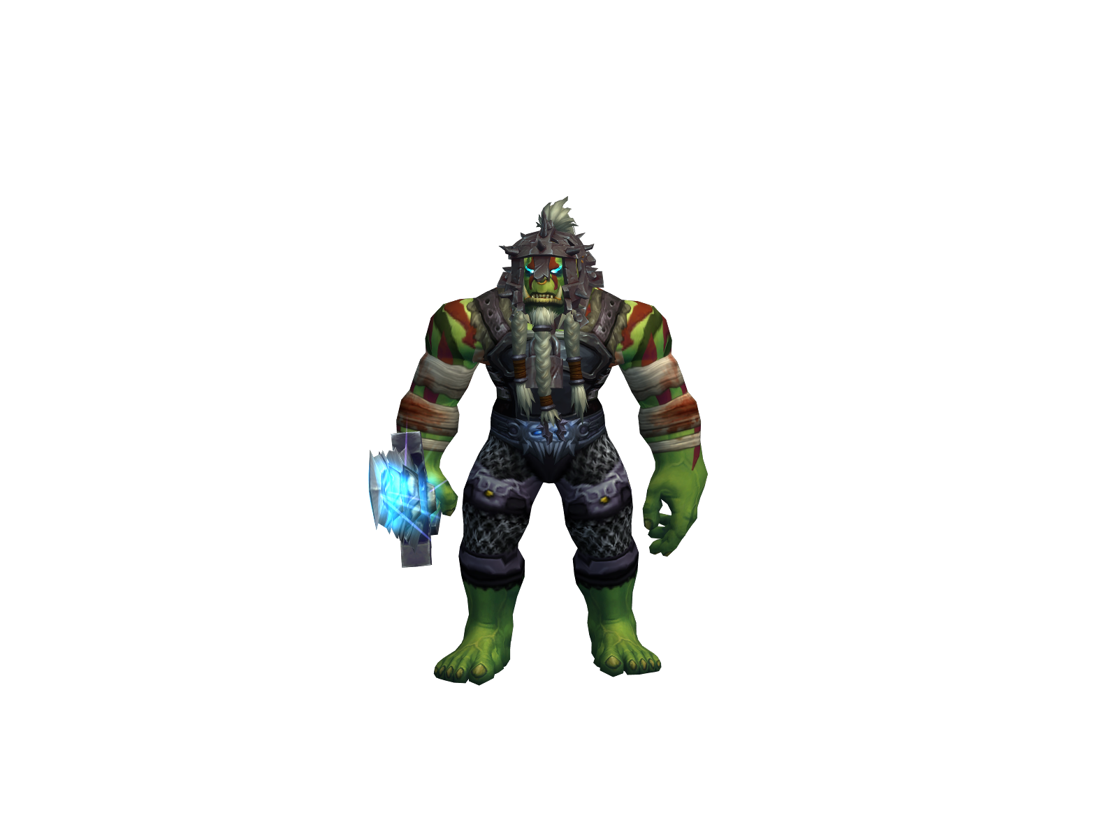 кактусорк 3D character render