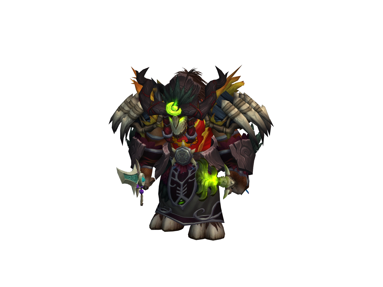 Ангелон 3D character render