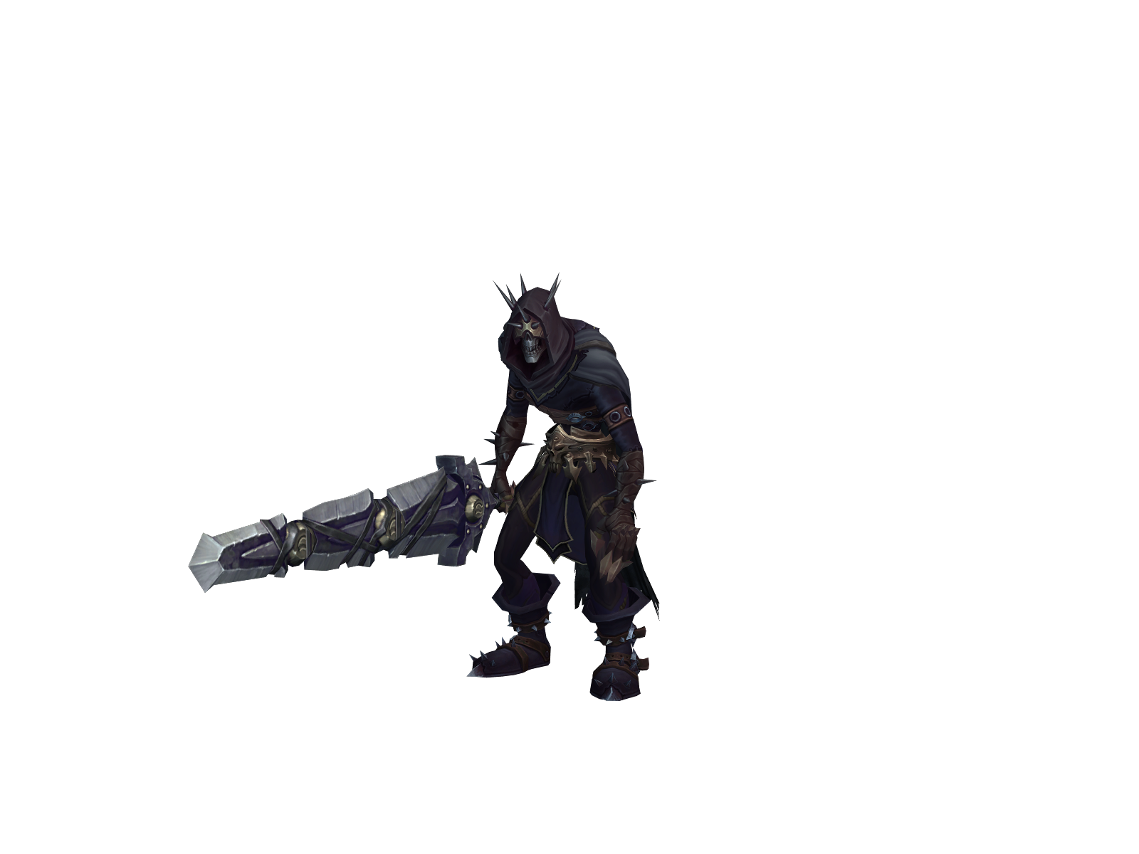Падаль 3D character render