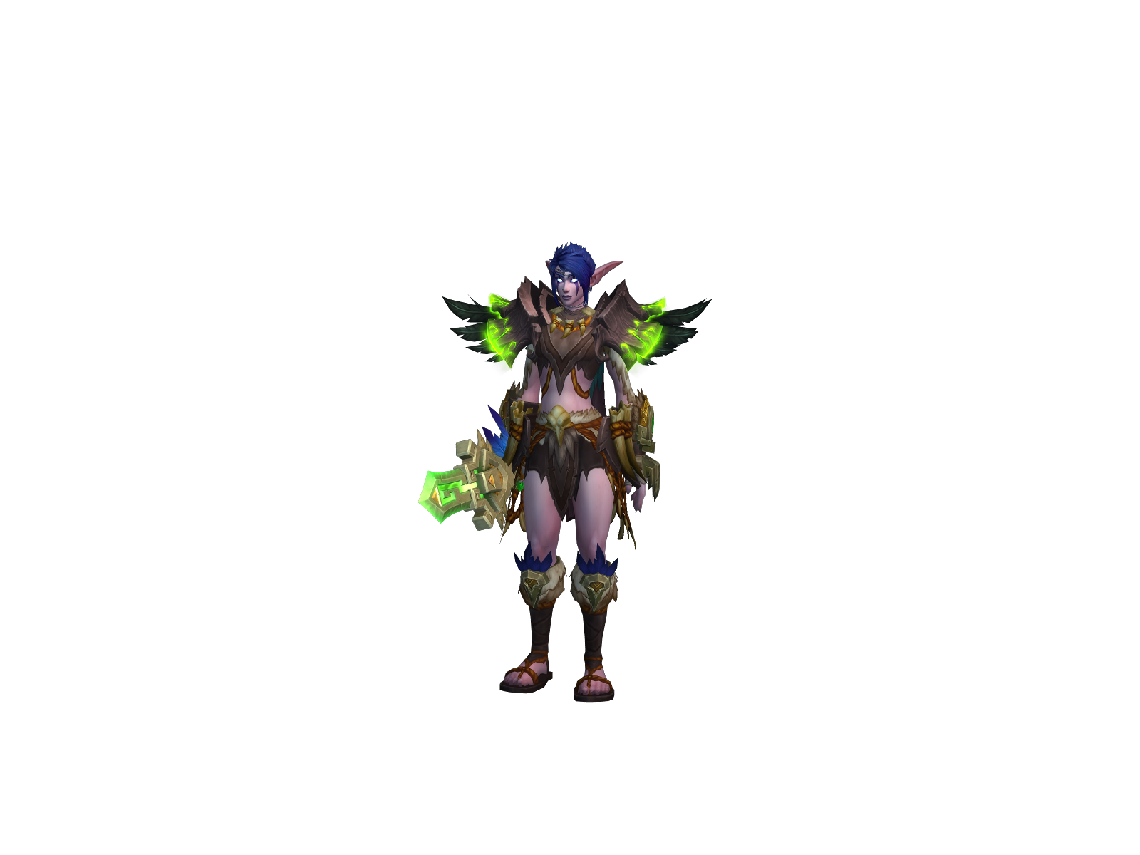 Анима 3D character render