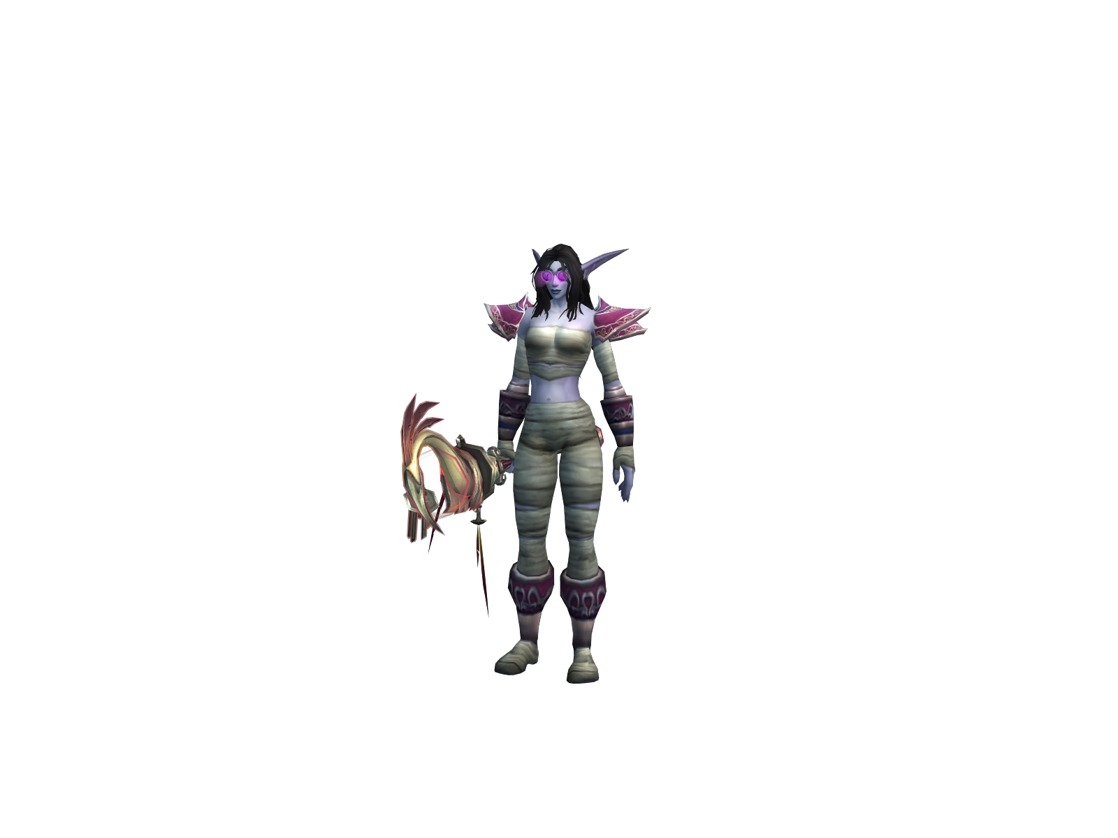 Solarîah 3D character render
