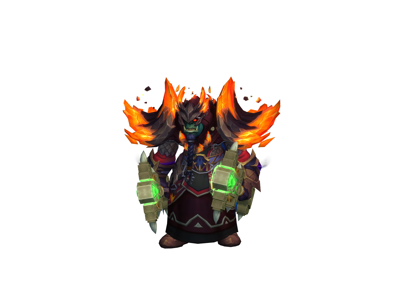 Blackibird 3D character render