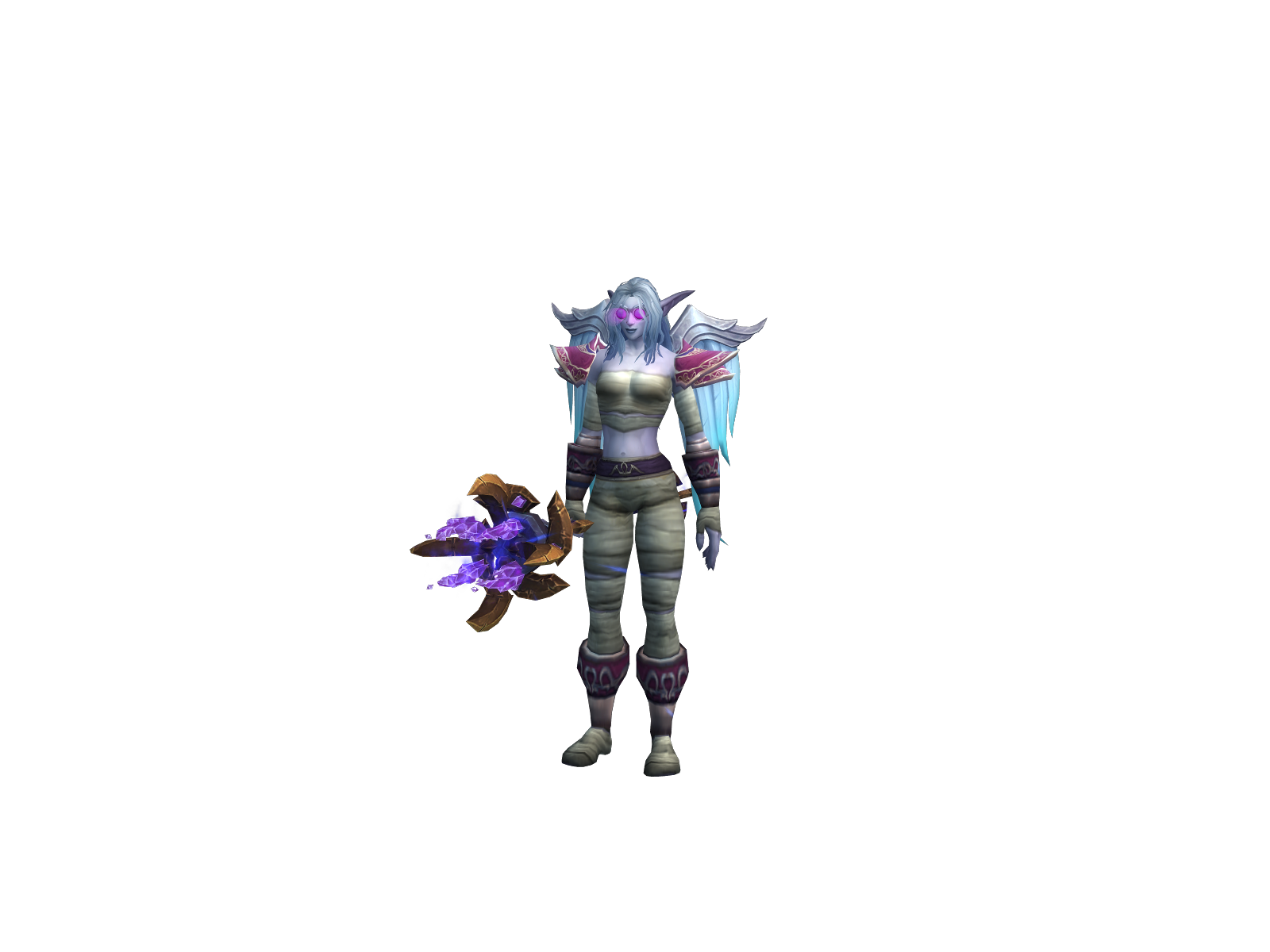 Solarïah 3D character render
