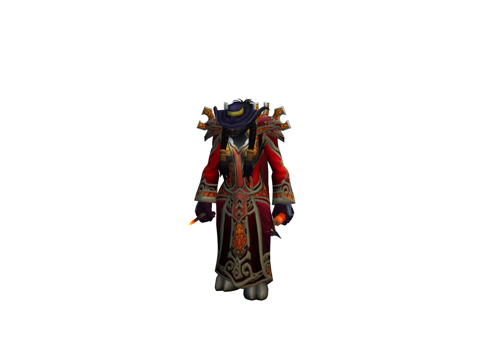 Mûd 3D character render