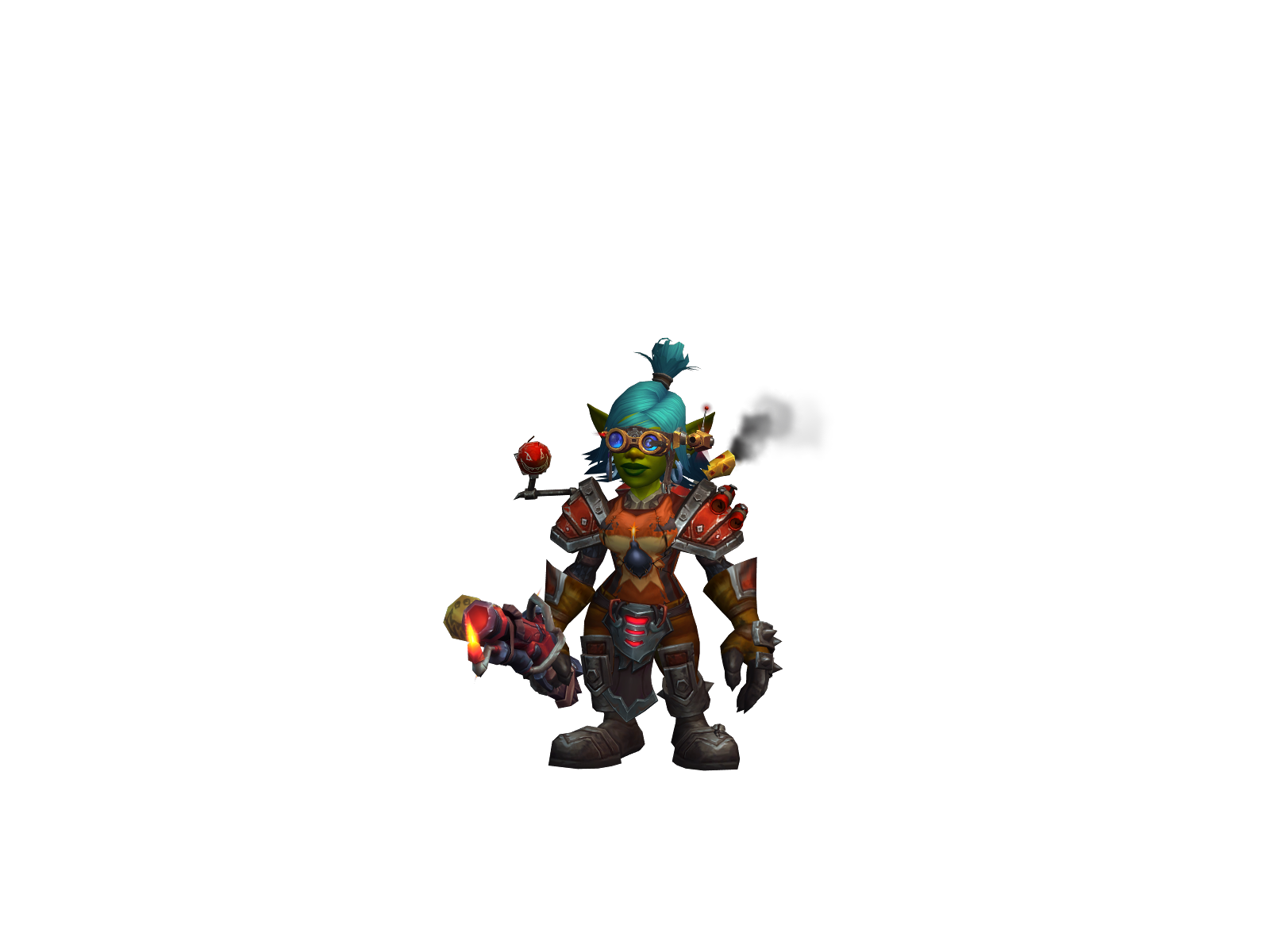 Firetørx 3D character render