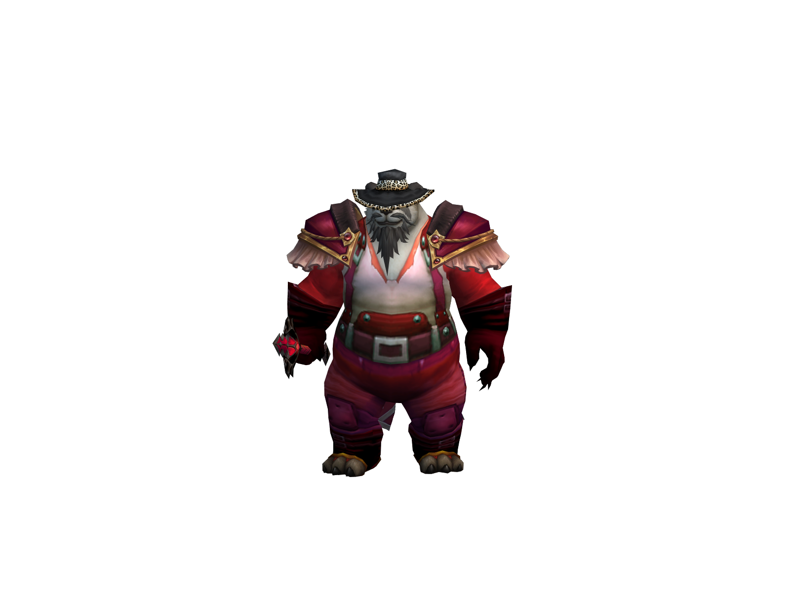 Allowishus 3D character render