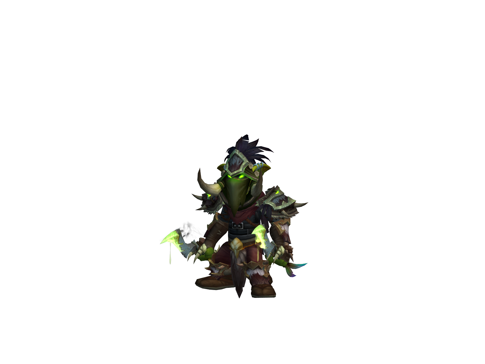 Tânos 3D character render