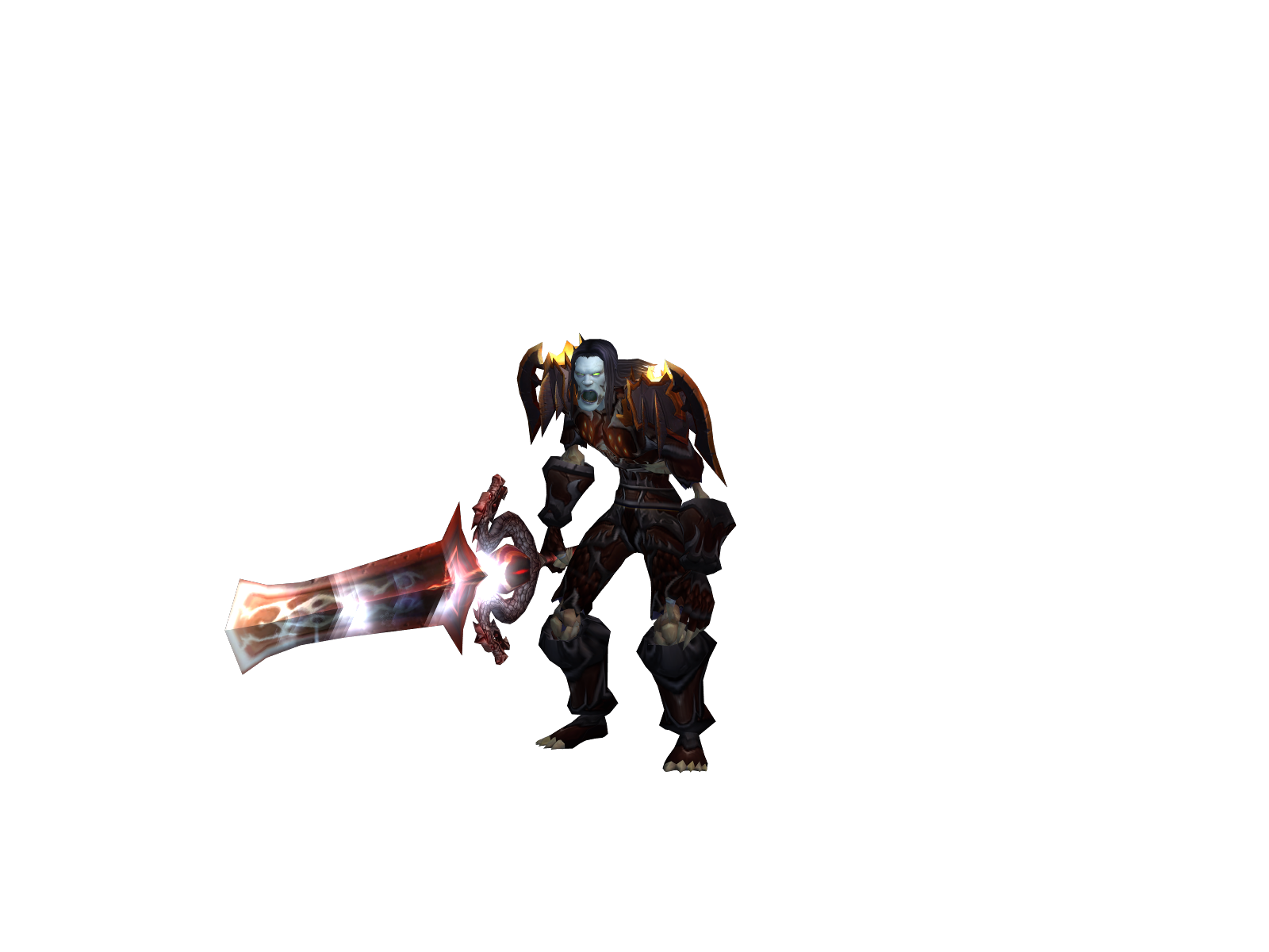 Nåzgul 3D character render