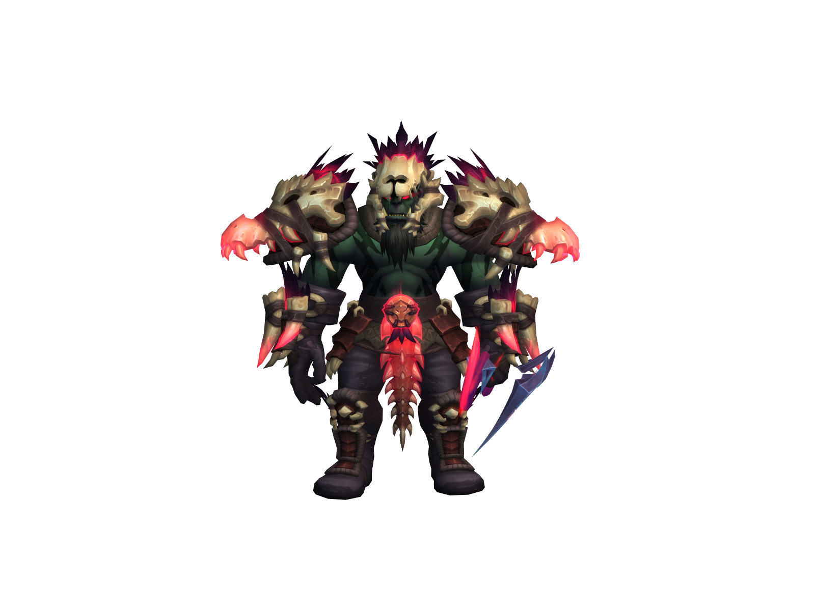 Bigmìch 3D character render