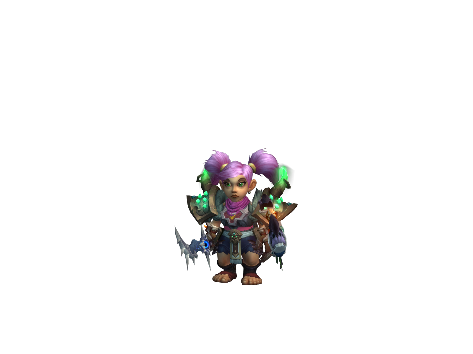 Chìchì 3D character render