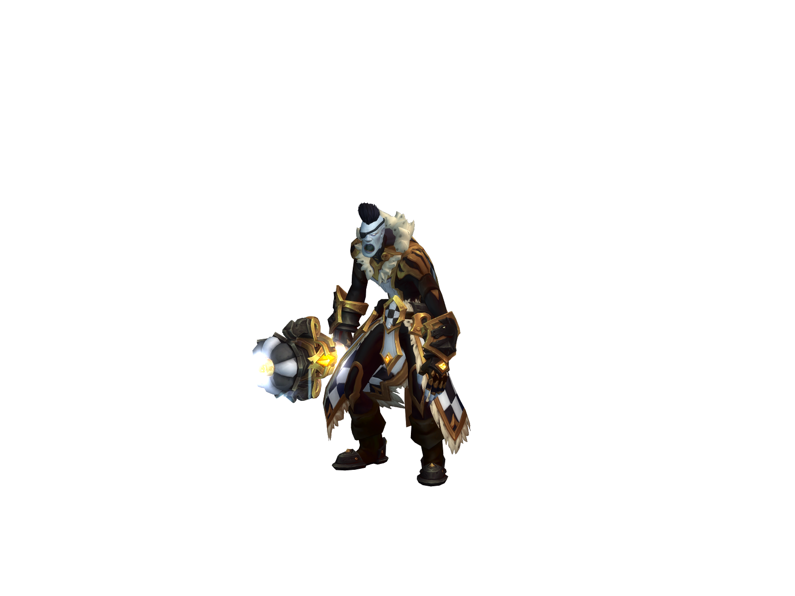 Presley 3D character render