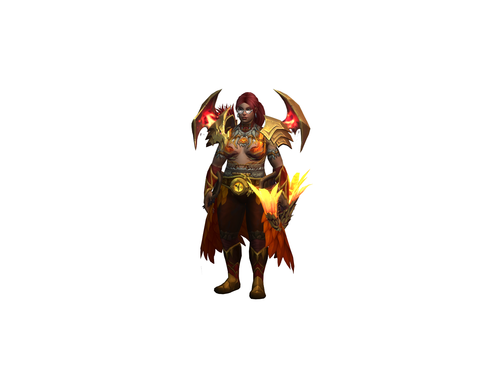 Beastygaia 3D character render