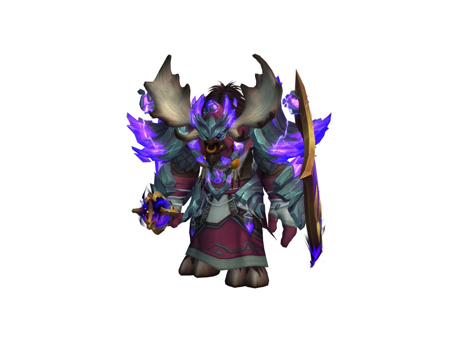 Balouhtotem 3D character render